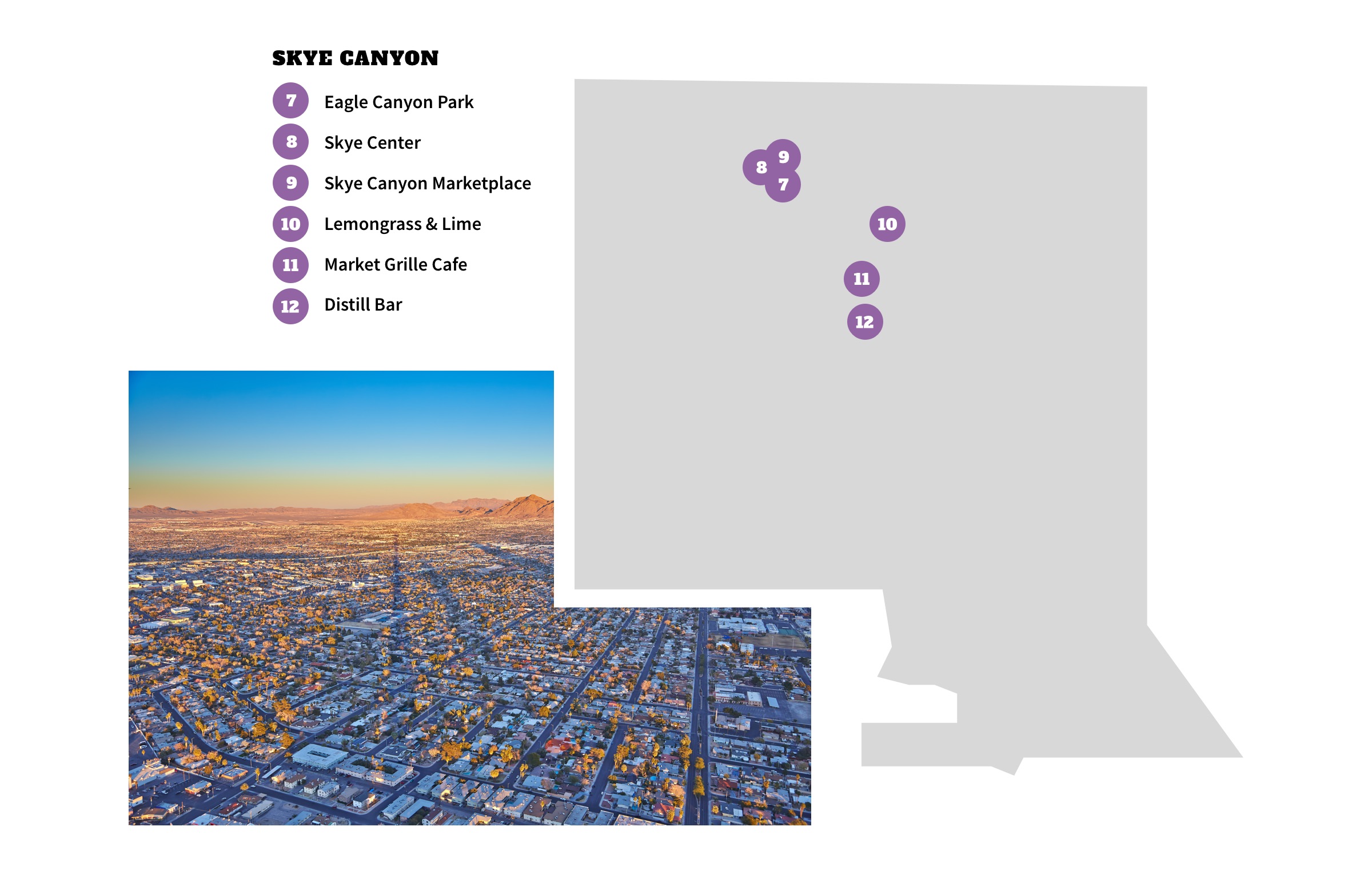 Skye Canyon Neighborhood Map - Las Vegas