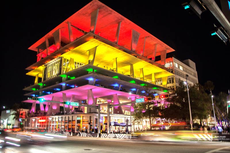 The parking structure at 1111 Lincoln Road. 