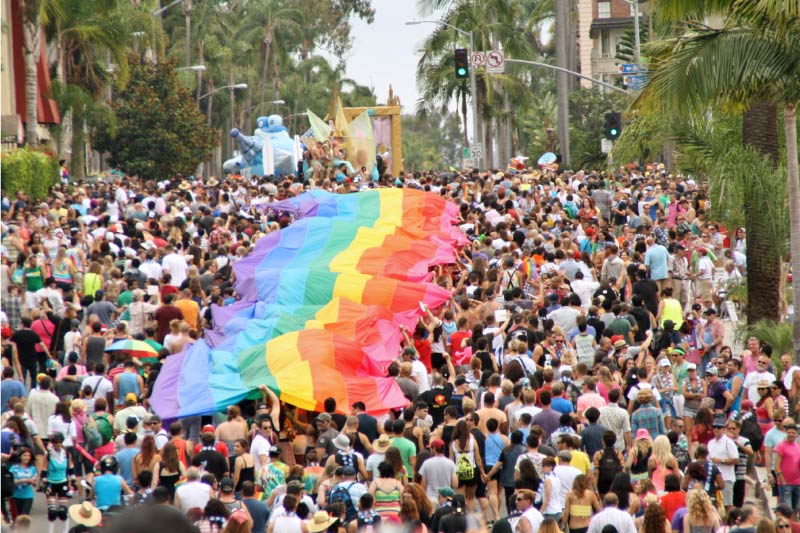 when is gay pride san diego 2018