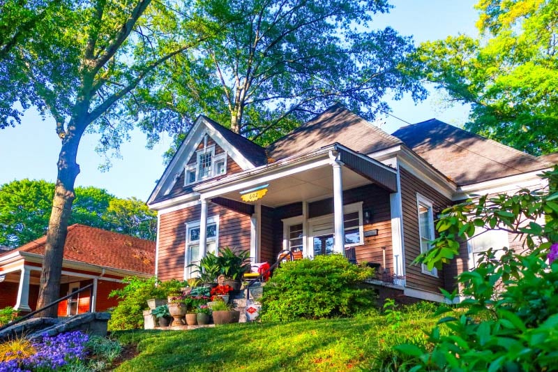 A home in Grant Park, Atlanta. 