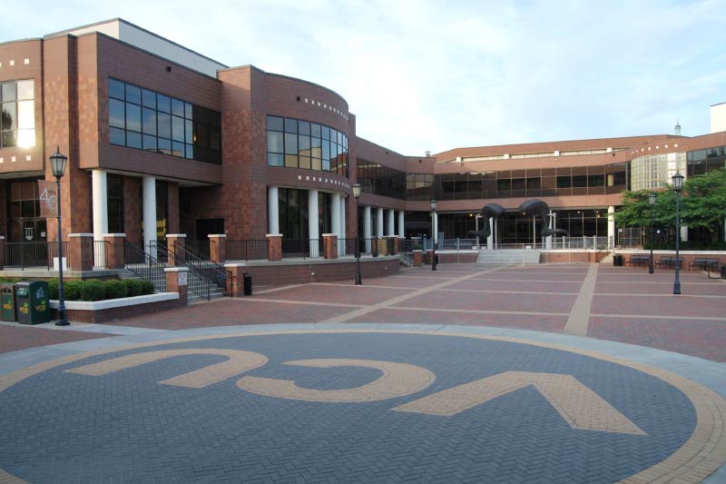 The Virginia Commonwealth University student commons. 