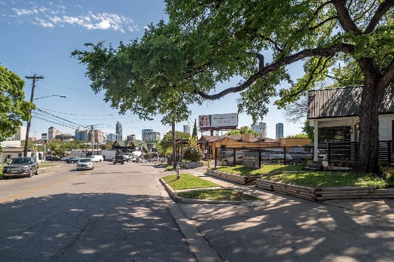 A street in the Old West Austin neighborhood
