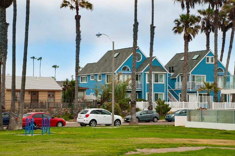 A park in Ocean Beach, San Diego