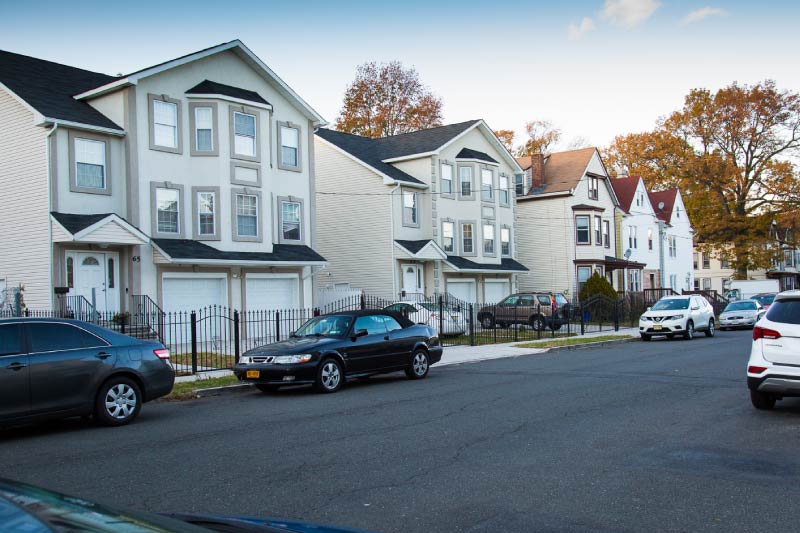 Homes in Roseville.