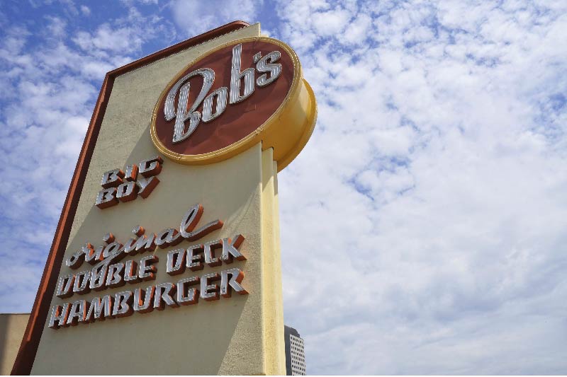 The original Bob's Big Boy, a burger restaurant in Burbank, California. 