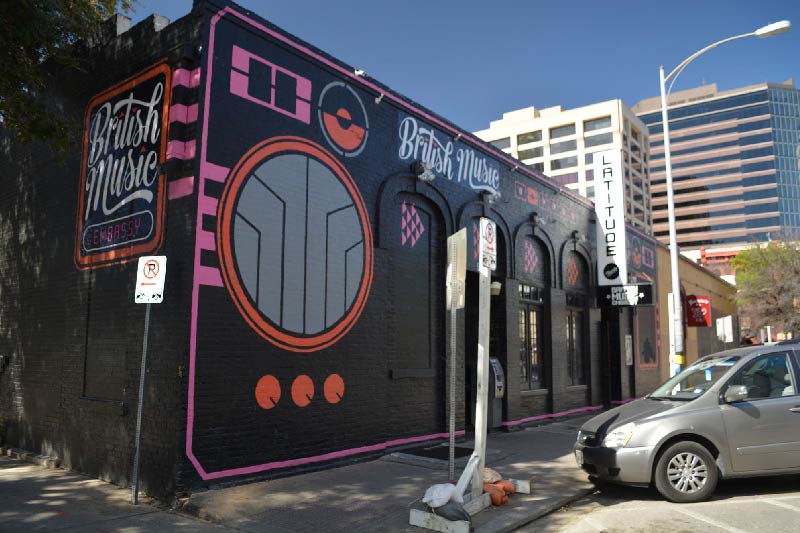 The British Music Embassy in Downtown Austin