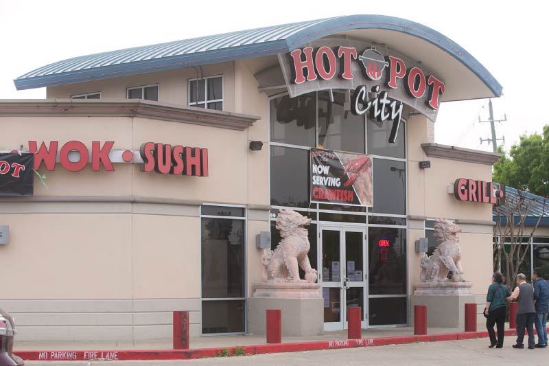 Hot Pot City, an asian cuisine restaurant in the Sharpstown area. 
