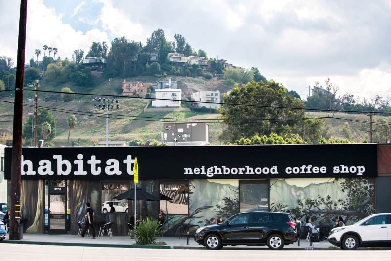 A coffee shop located in Glassell Park. 