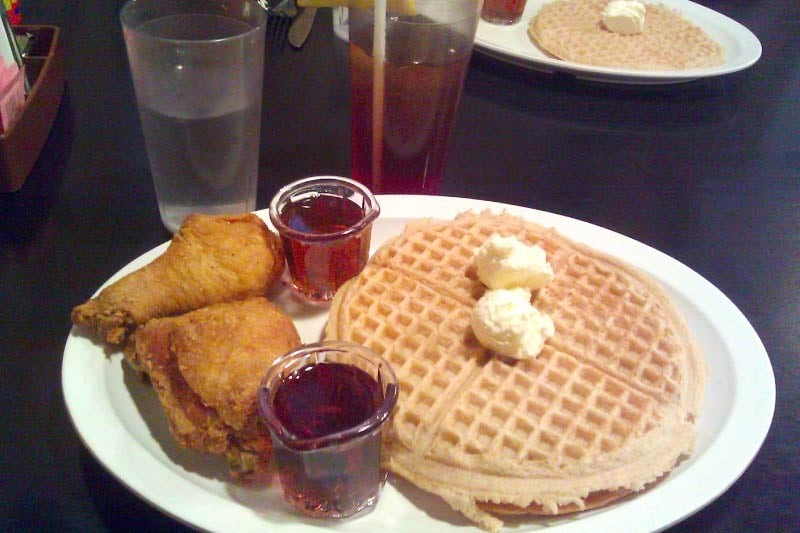 Chicago's Home of Chicken and Waffles in Bronzeville. 