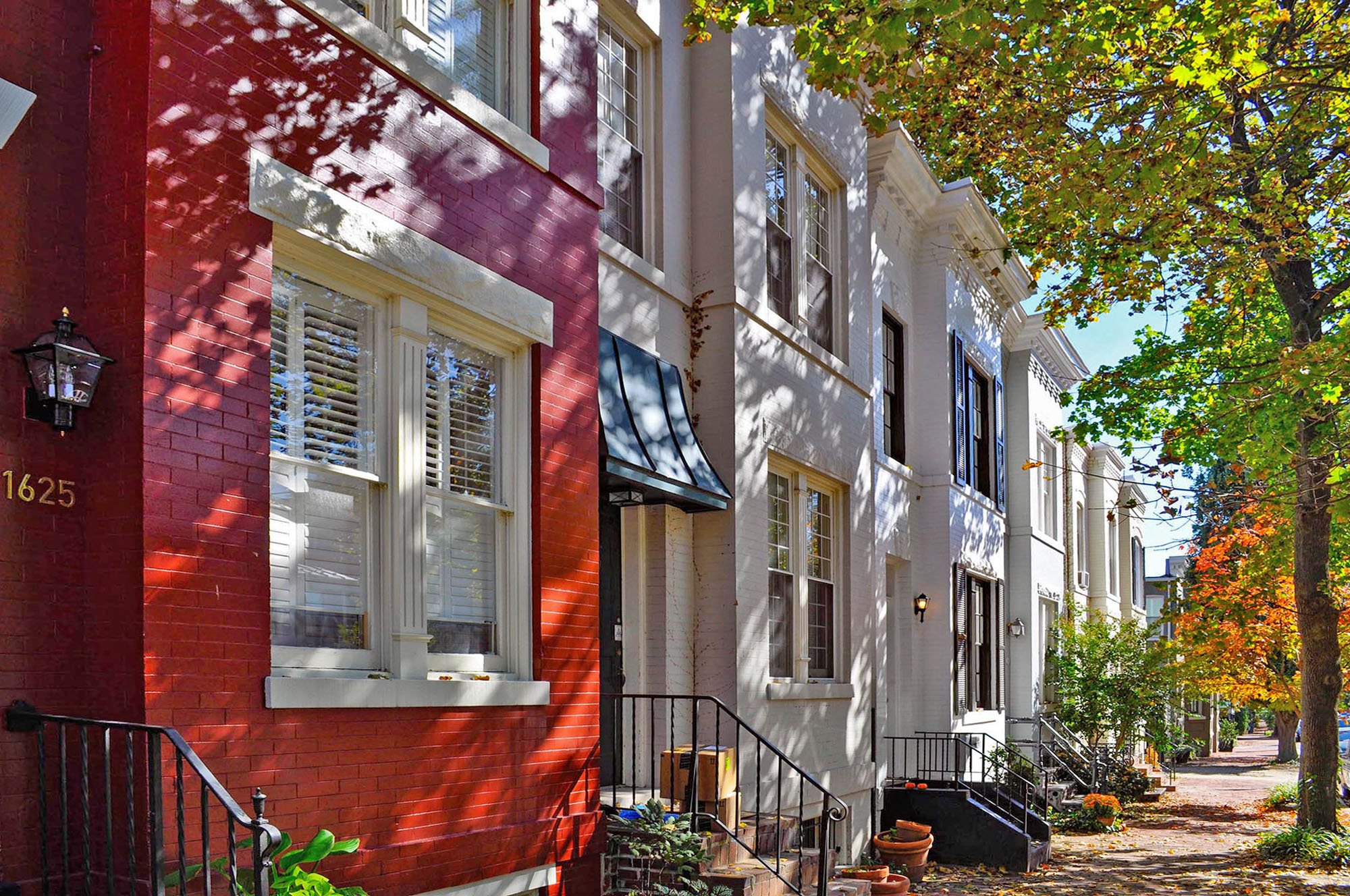 Historic Row Homes in Washington DC