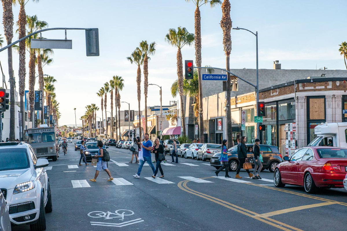 Shops in Venice Los Angeles