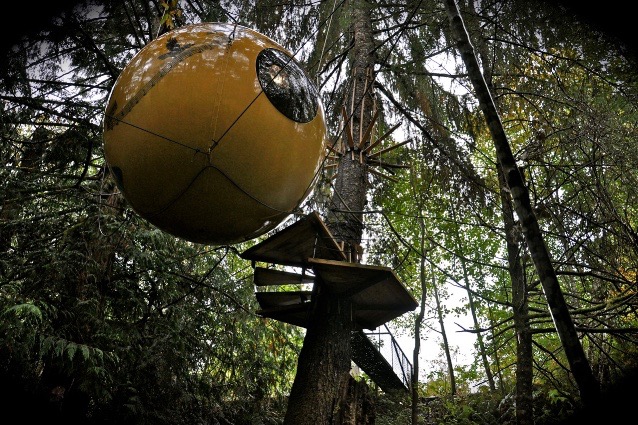 Free Spirit Spheres in Vancouver.