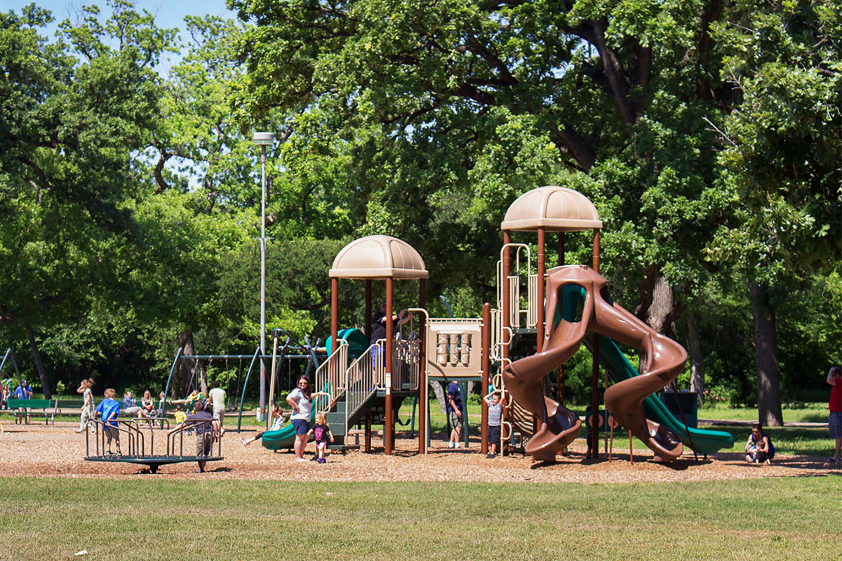 Playground in Arlington heights Fort Worth Texas 