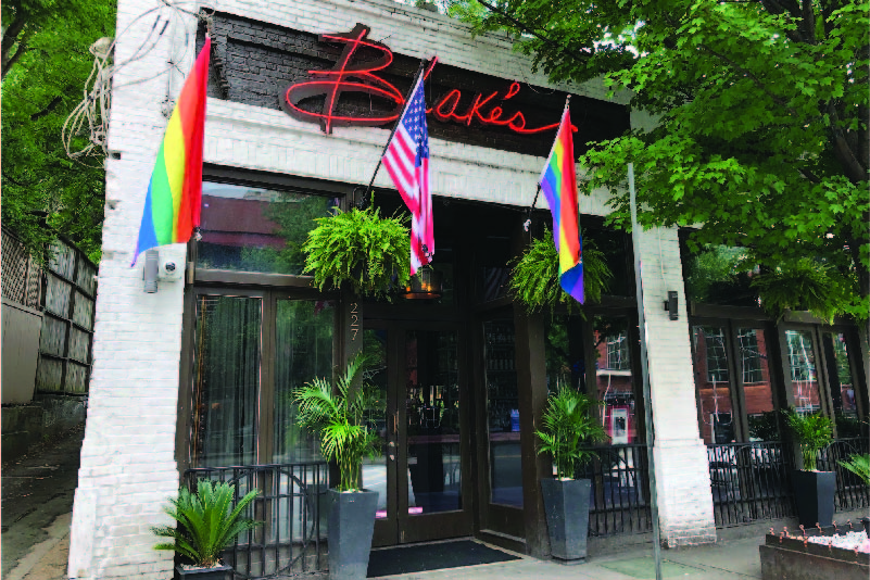 Blakes on the Park, a bar in Midtown Atlanta. 