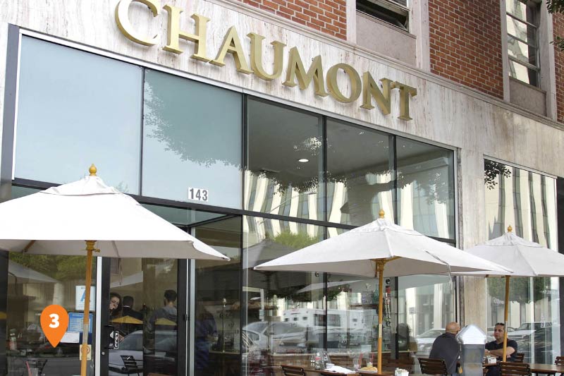 Chaumont, a restaurant in Beverly Hills. 