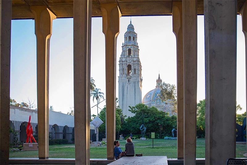 The California Building in Balboa Park, San Diego, CA