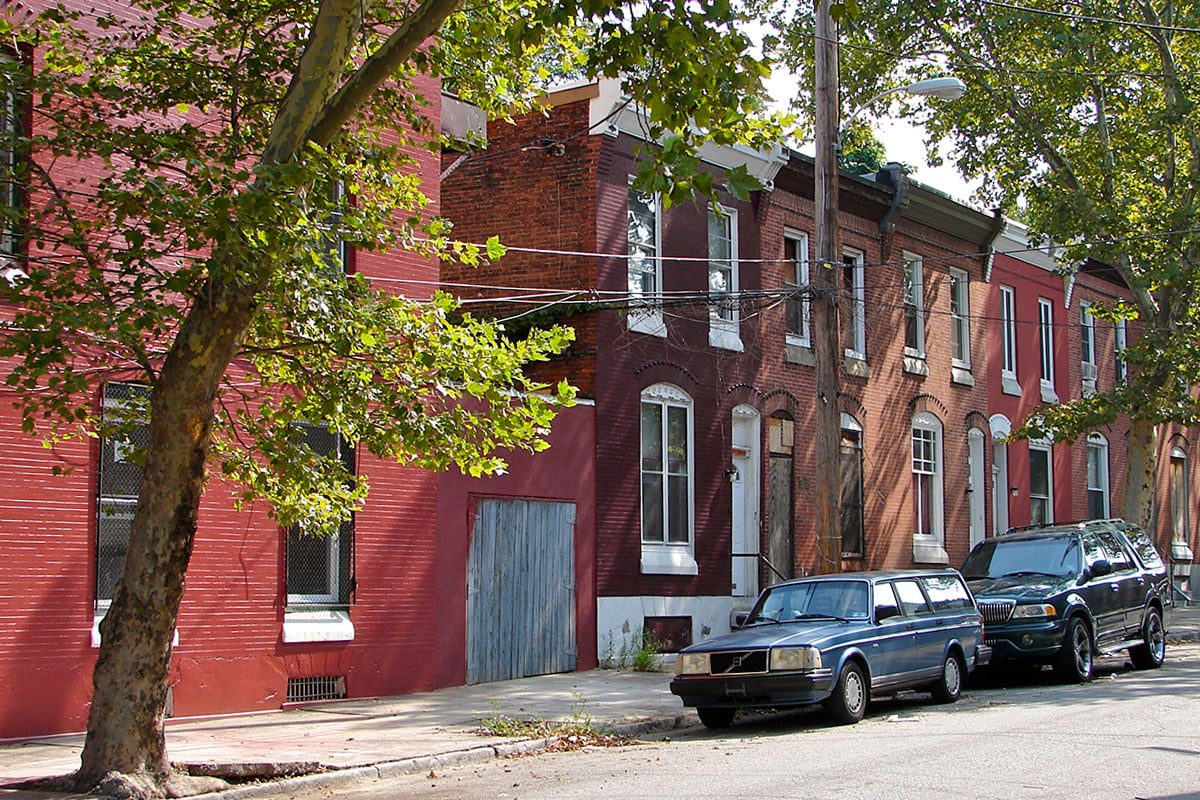 Row Homes in Brewerytown Philadelphia 