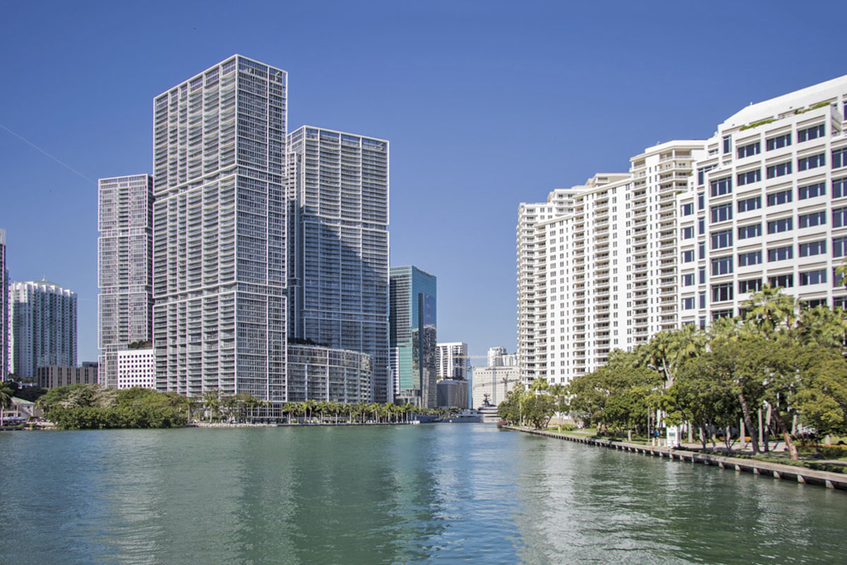 Waterfront condos in Miami, Florida