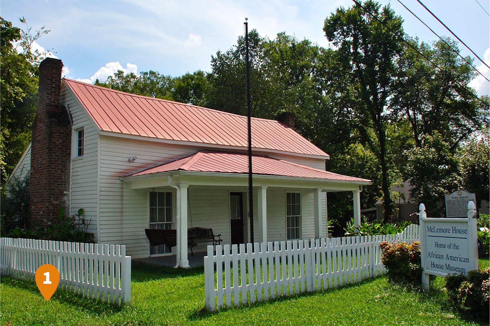 The McLemore House in Franklin Tennessee