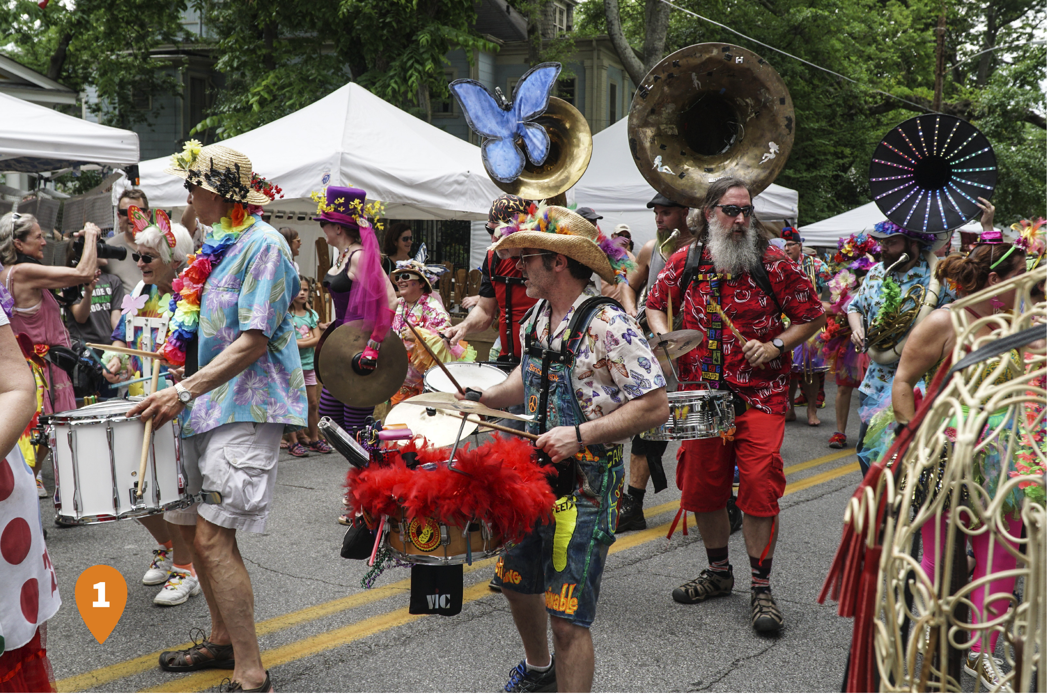 Inman Park Parade 2024 Allix Violet