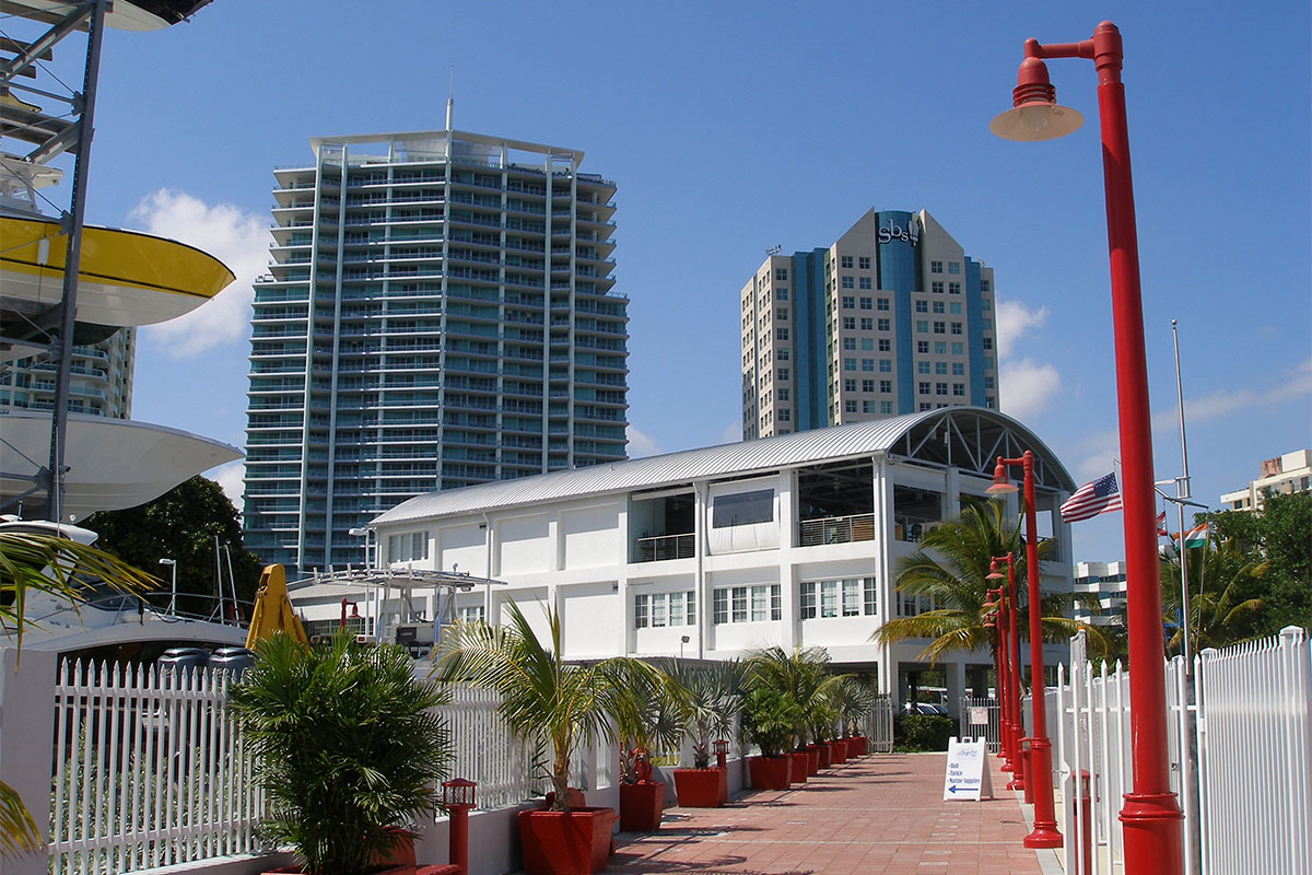 Buildings in Coconut Grove Miami