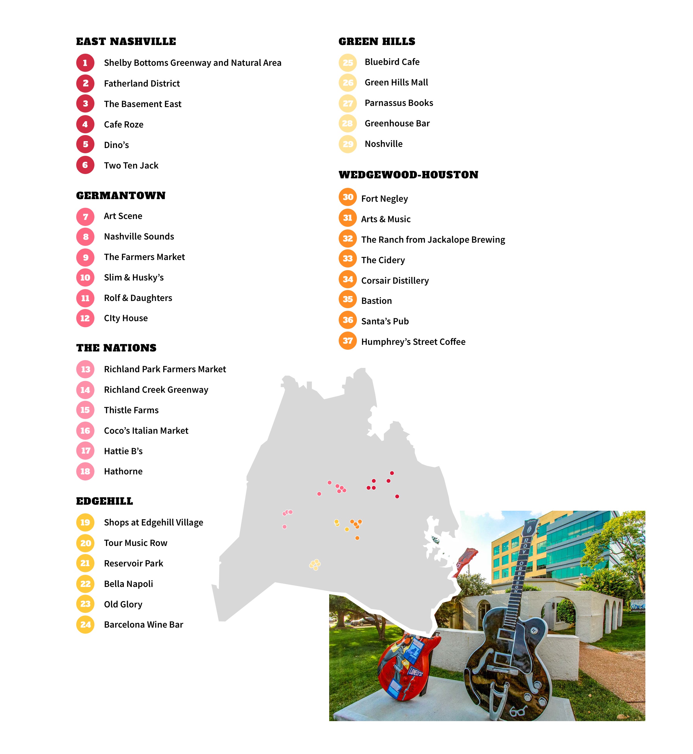 Nashville Neighborhood Map