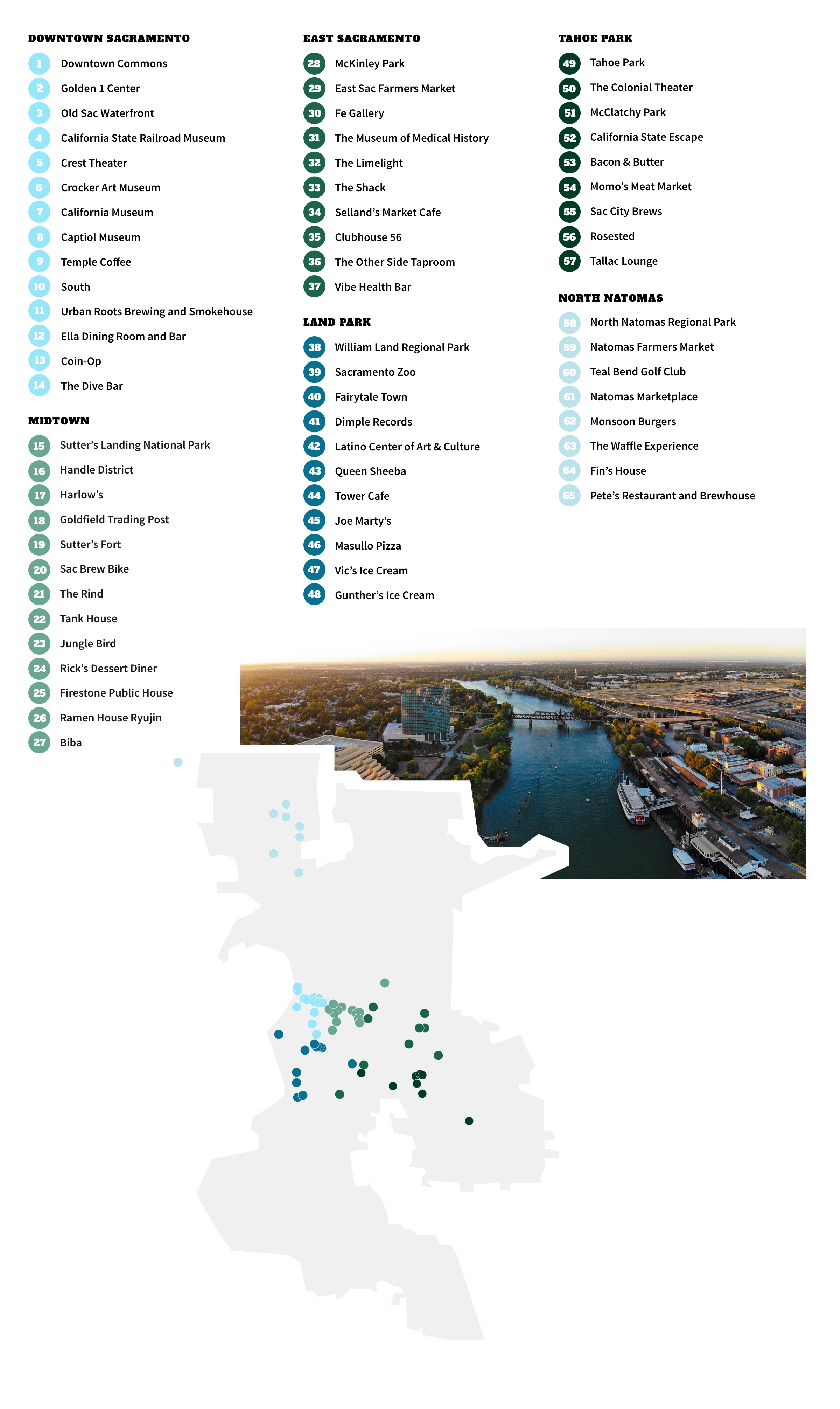 Sacramento Neighborhood Map