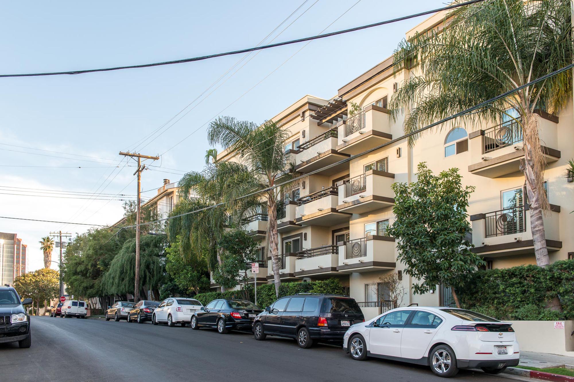 A residential building in Brentwood. 