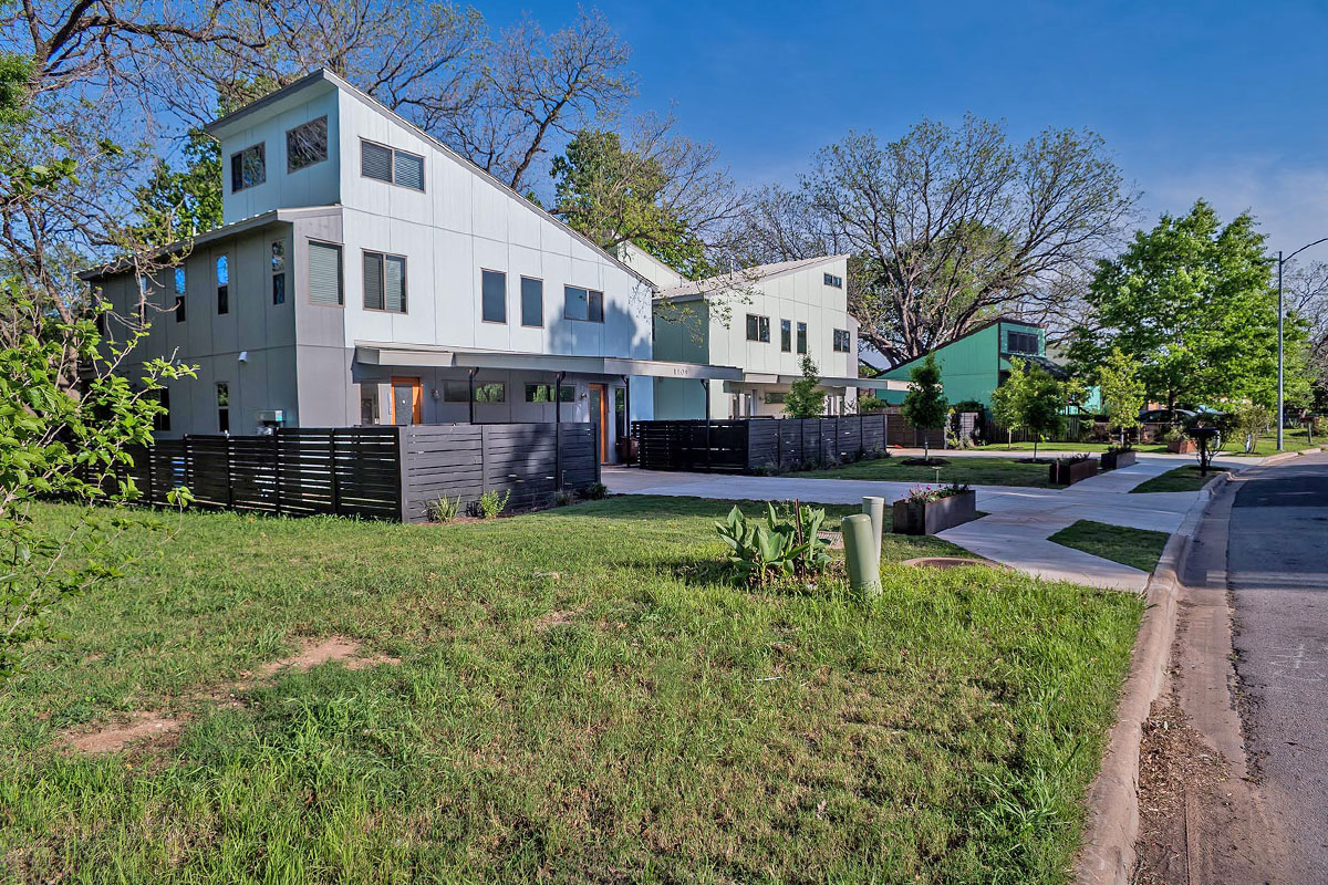 New construction in East Austin