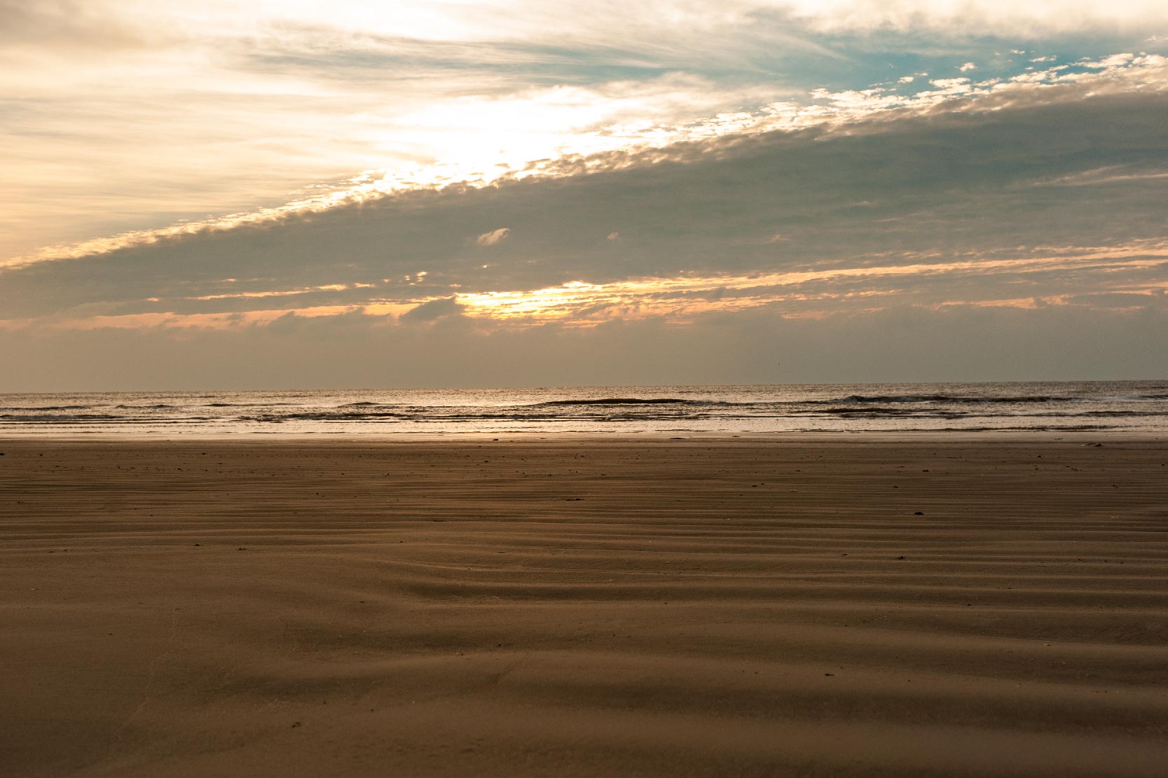 Beach in galveston