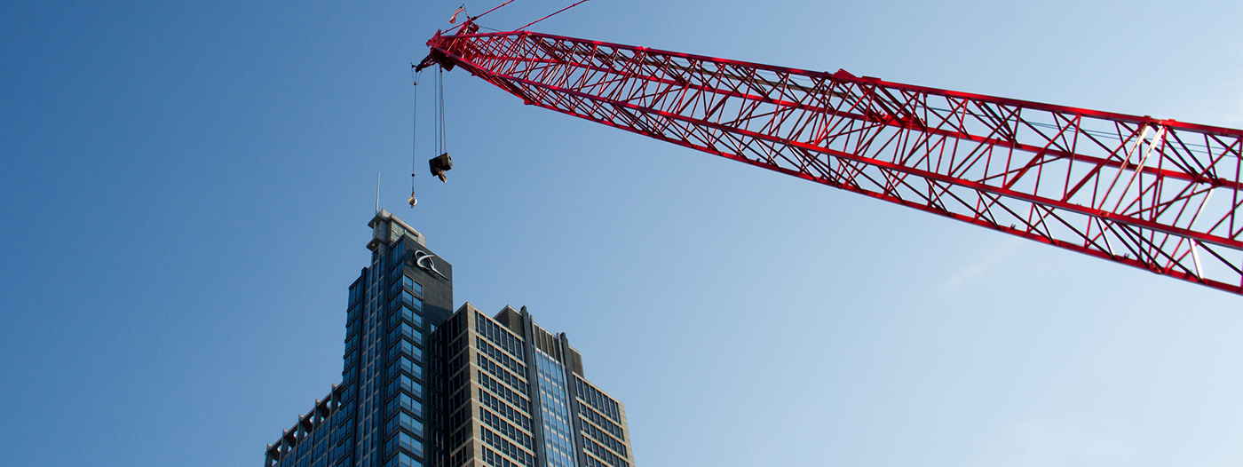 60 Cranes Crowding Chicago Skyline as Building Boom Continues