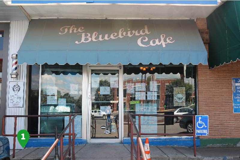 The Bluebird Cafe in Green Hills, TN