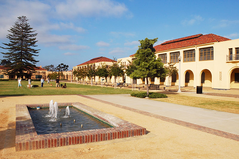 North Promenade of Liberty Station in San Diego, California 