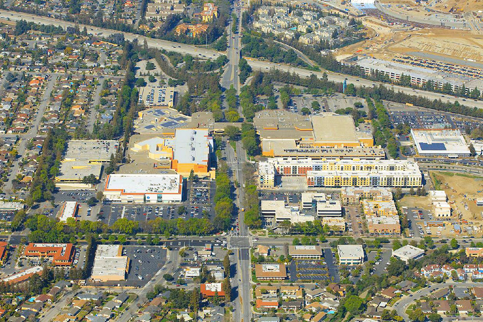 Vallco Mall Map 1980s, Did a slight variation off of the or…