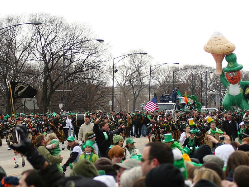 what tv channel will carry chicago st patricks day parade