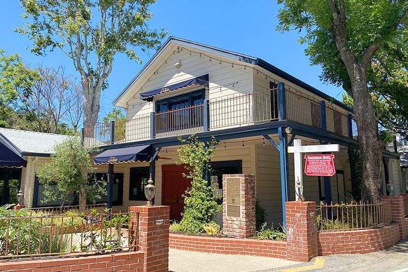 Exterior view of La Forêt in the Almaden Valley in San Jose, California