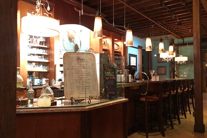 Interior view of Le Chocolat du Bouchard in Naperville, Illinois