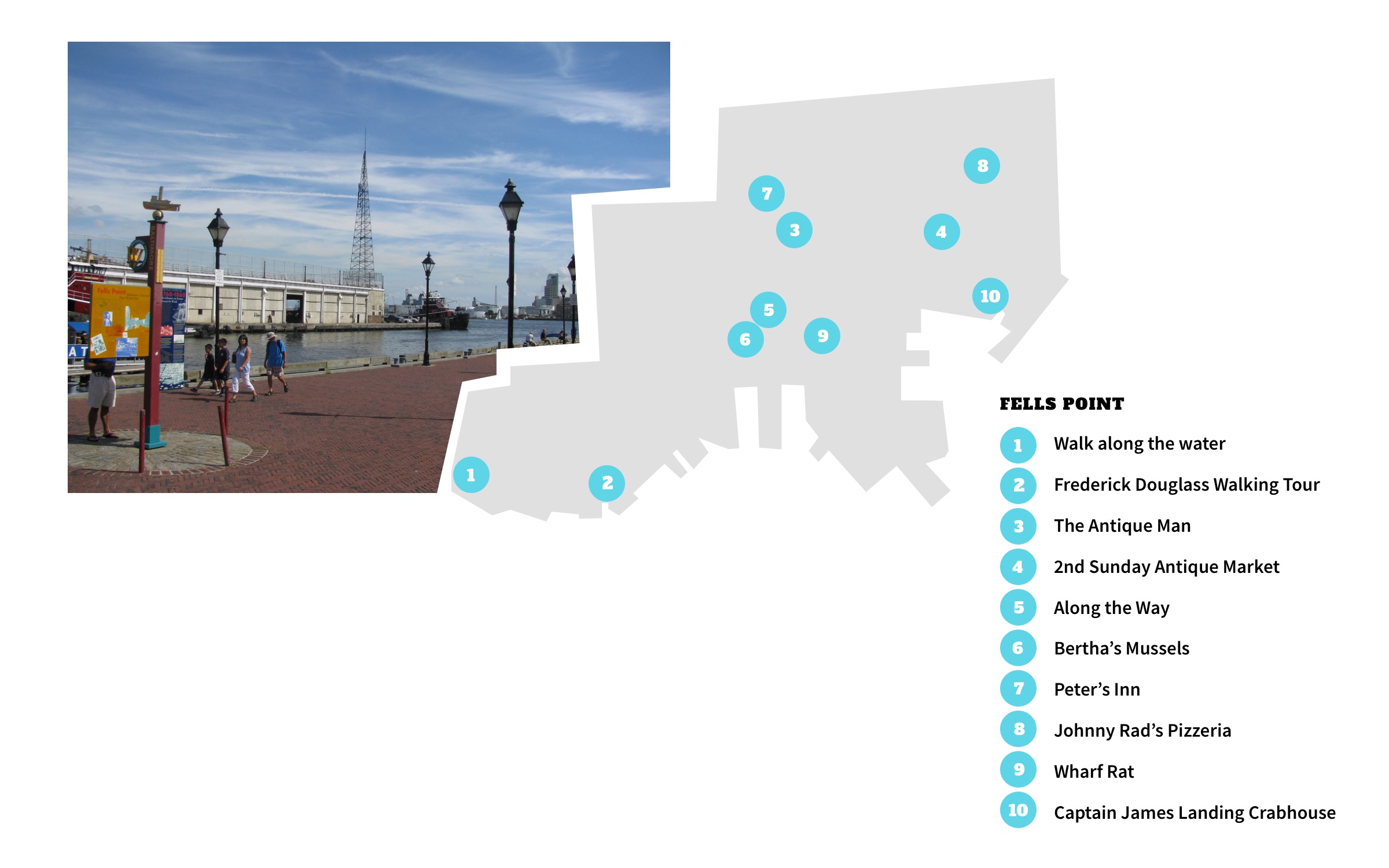 Fells Point Neighborhood - Map