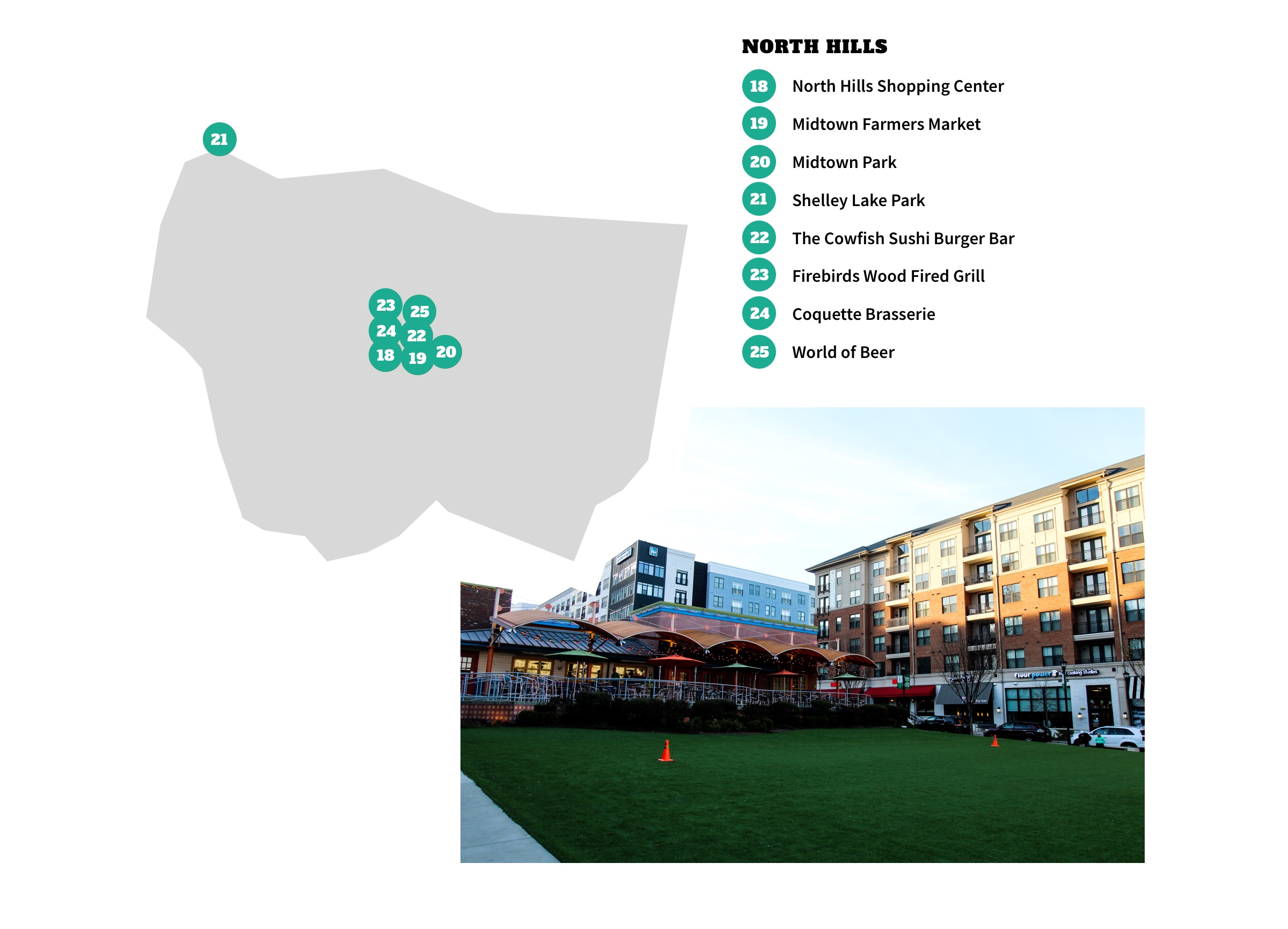 North Hills Neighborhood Map