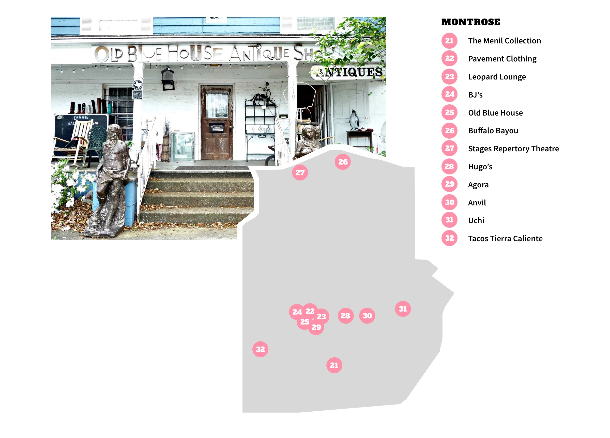 Montrose Neighborhood Map