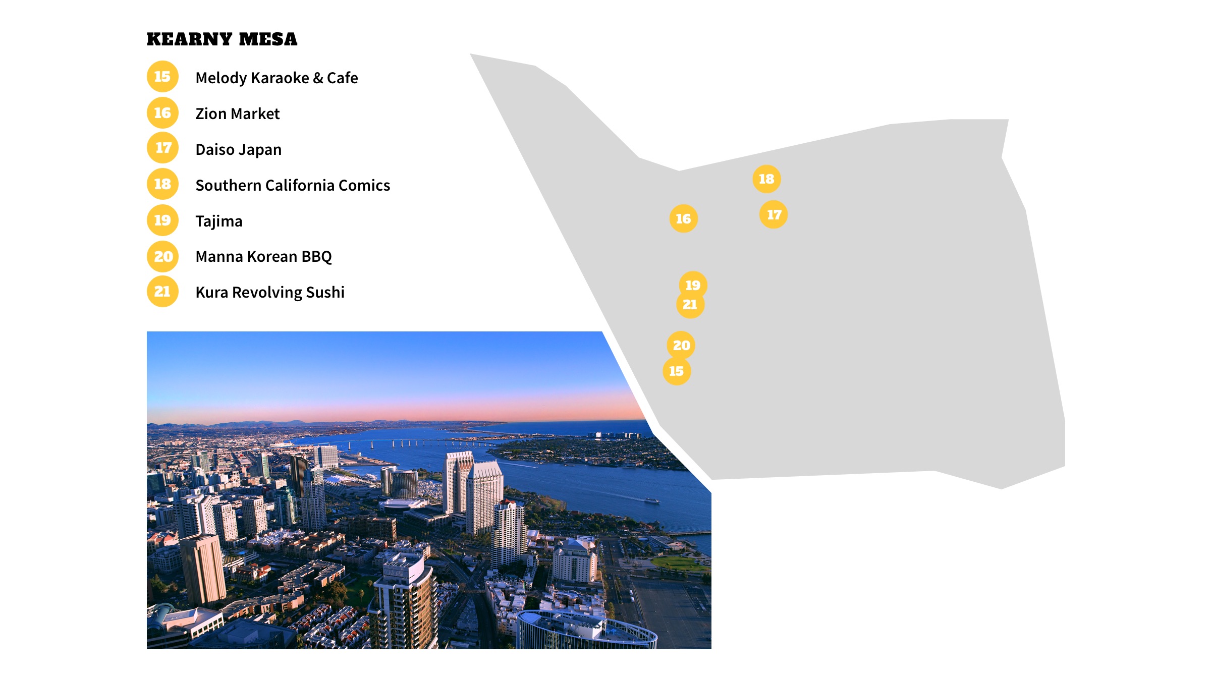 Kearny Mesa, San Diego Neighborhood Map