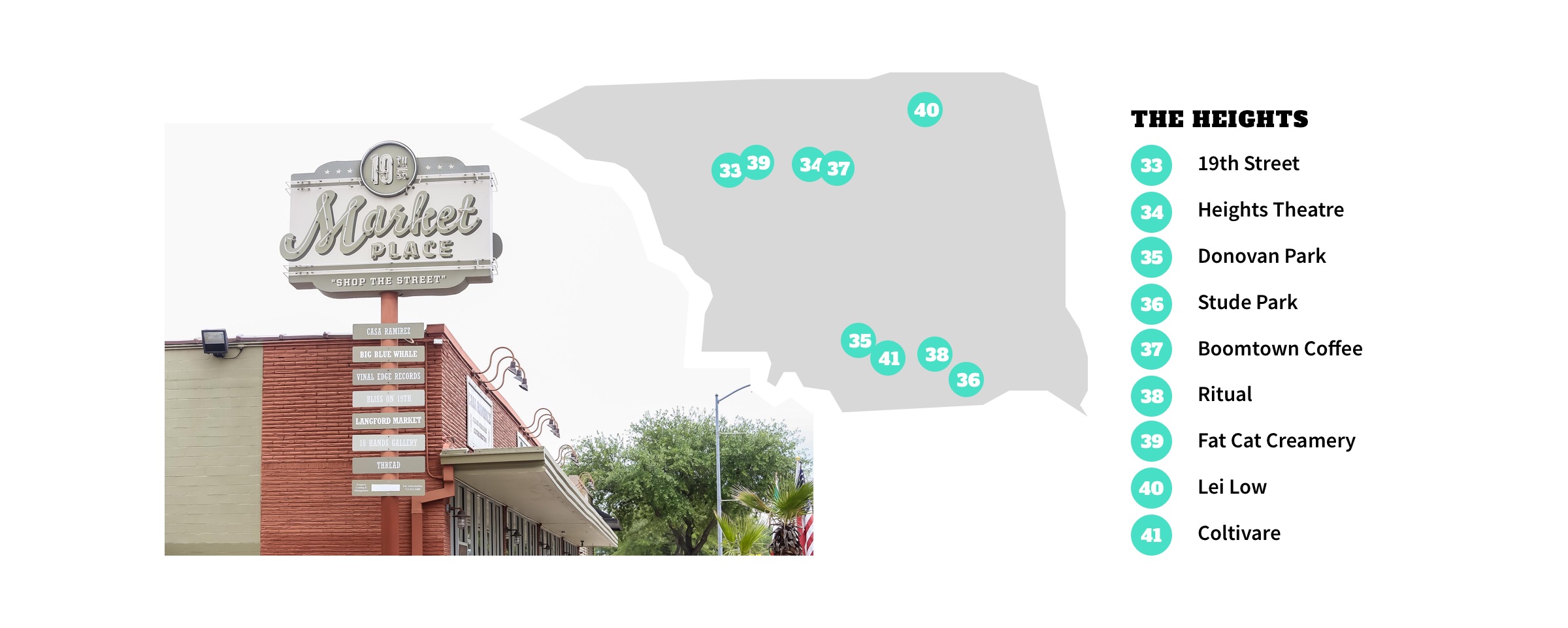 The Heights Neighborhood Map