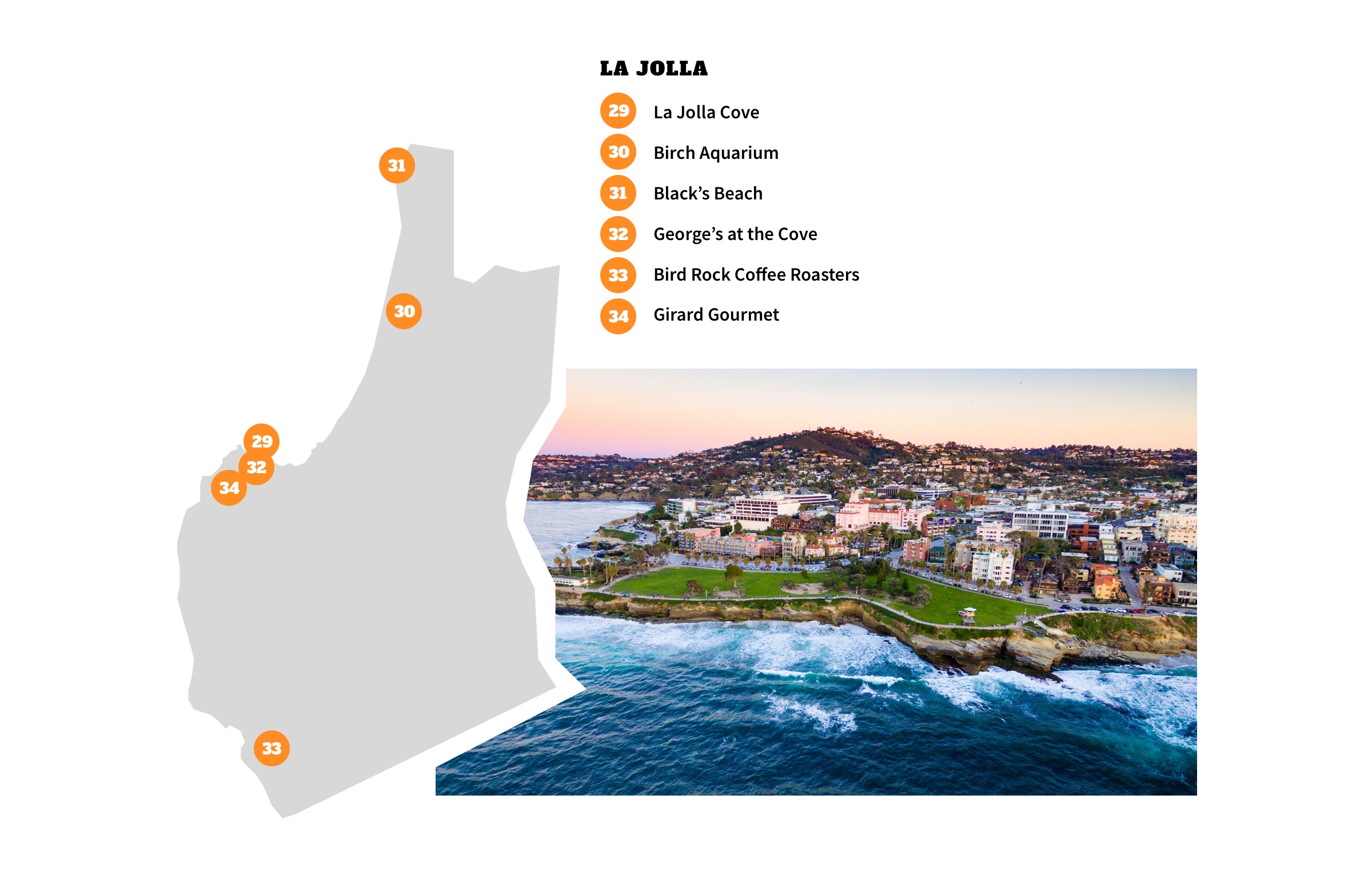 La Jolla, San Diego Neighborhood Map