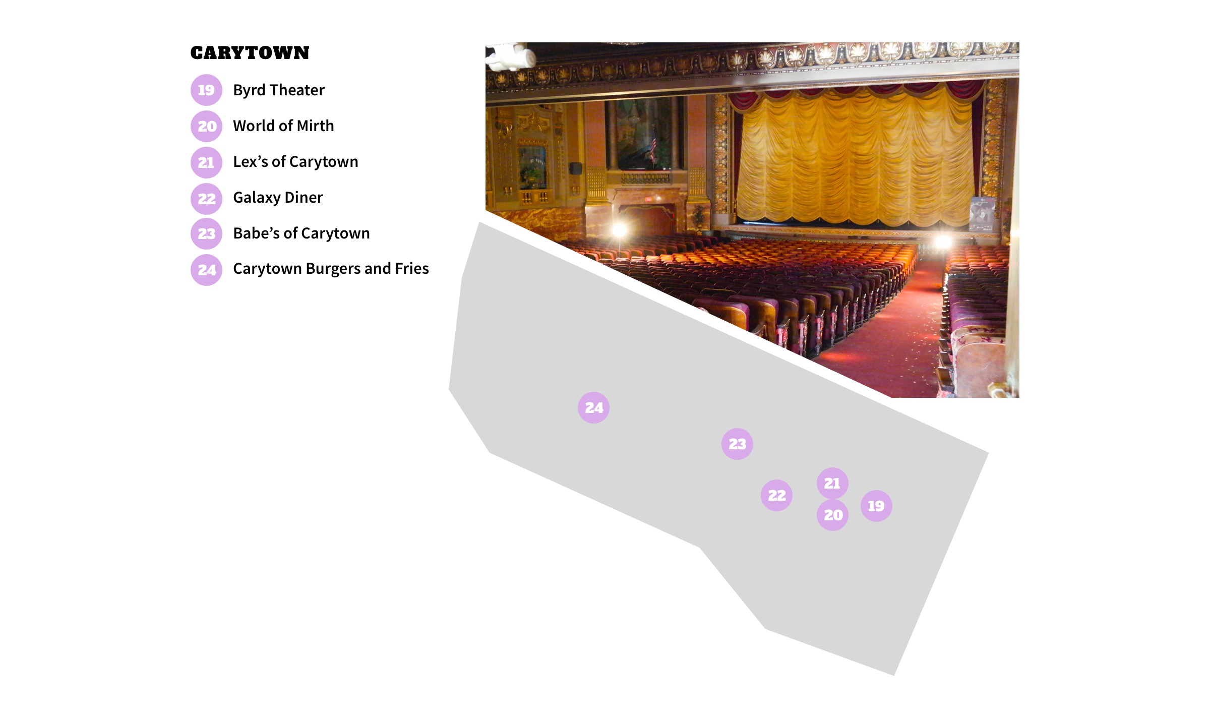 Carytown Neighborhood Map