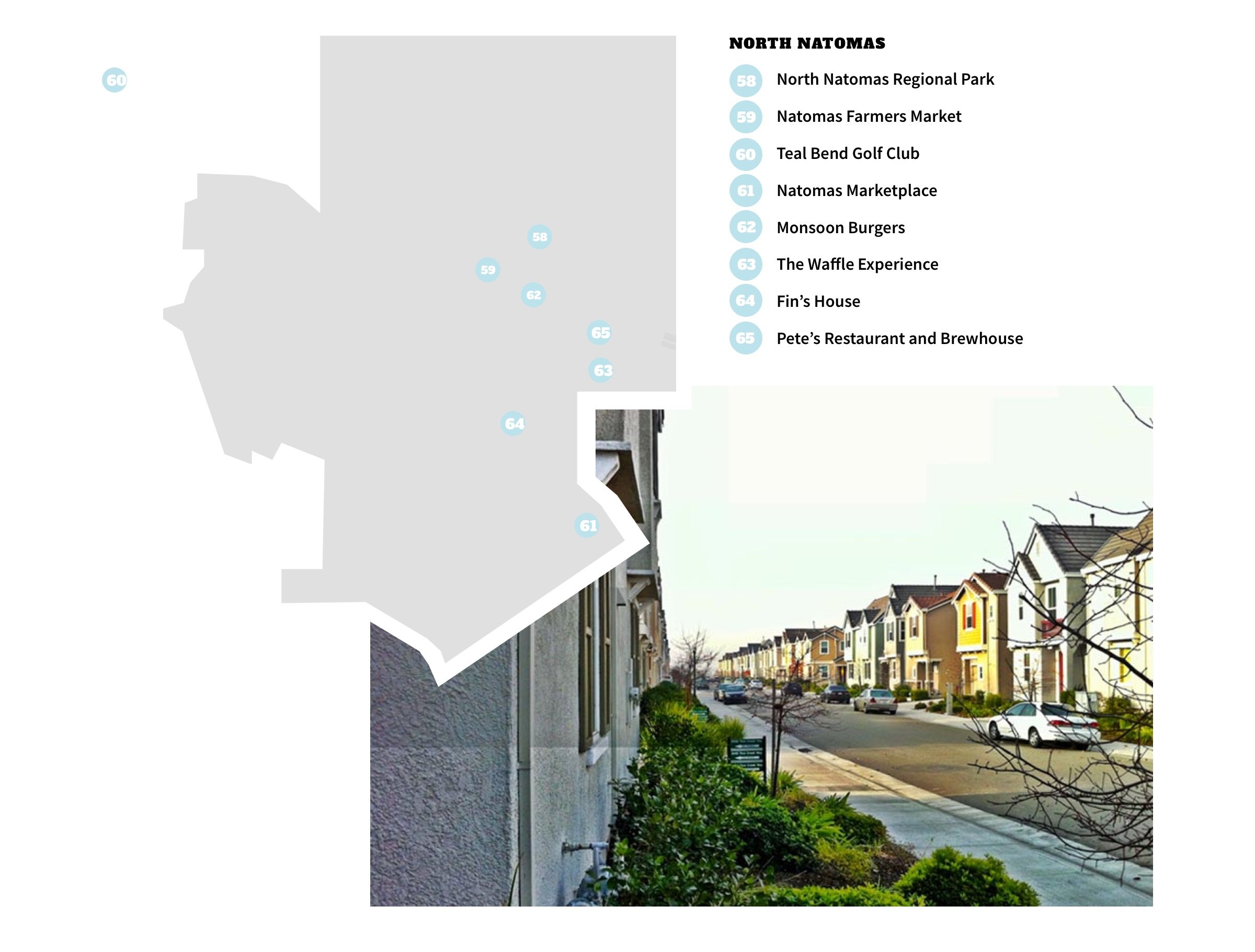 North Natomas Neighborhood Map