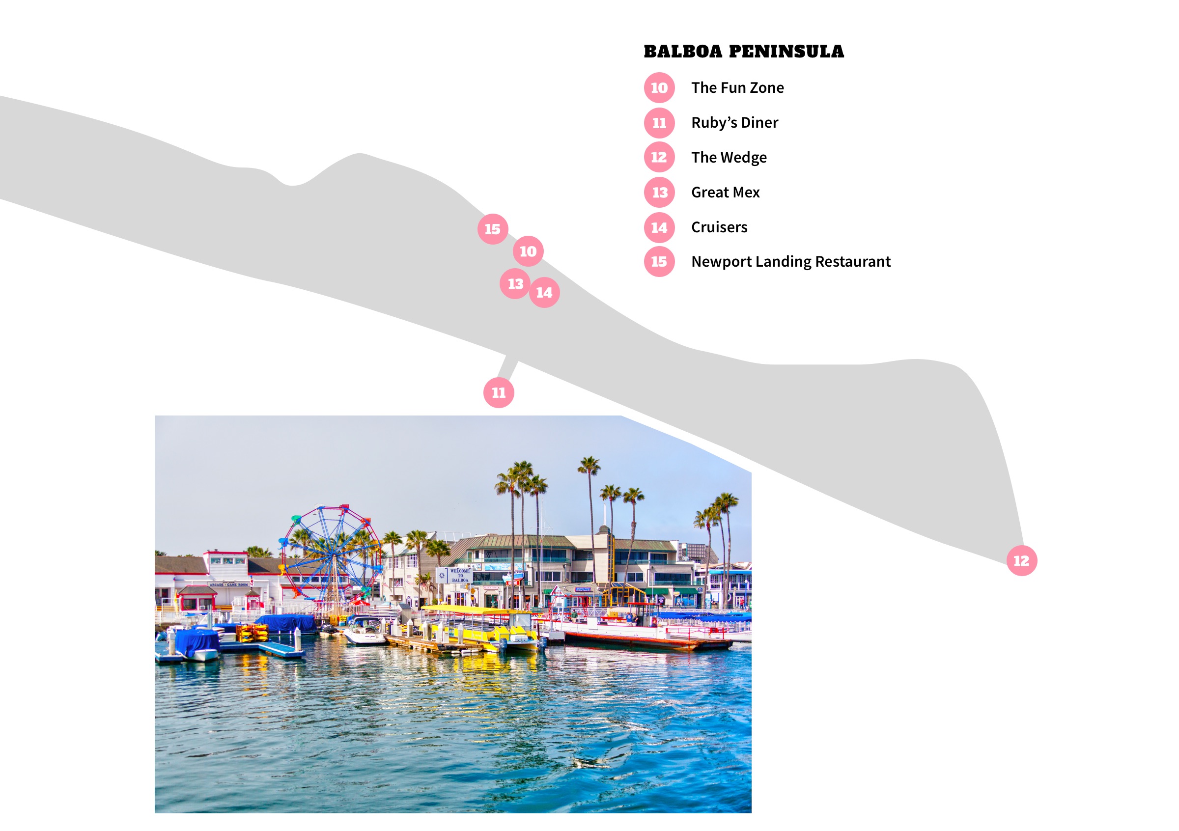 Balboa Peninsula Neighborhood Map - Newport Beach
