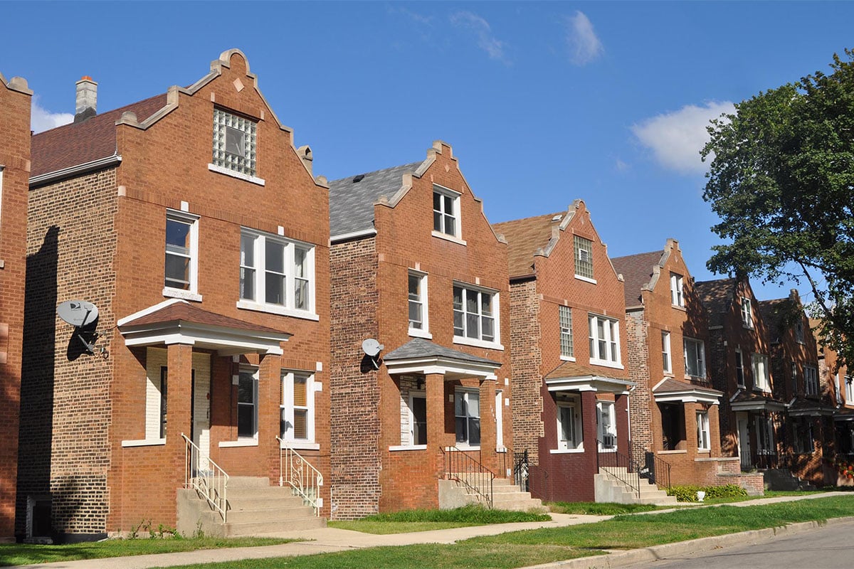 Houses in McKinley Park Chicago