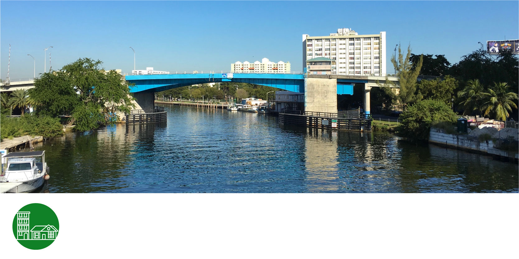 Flagler bridge in Miami 