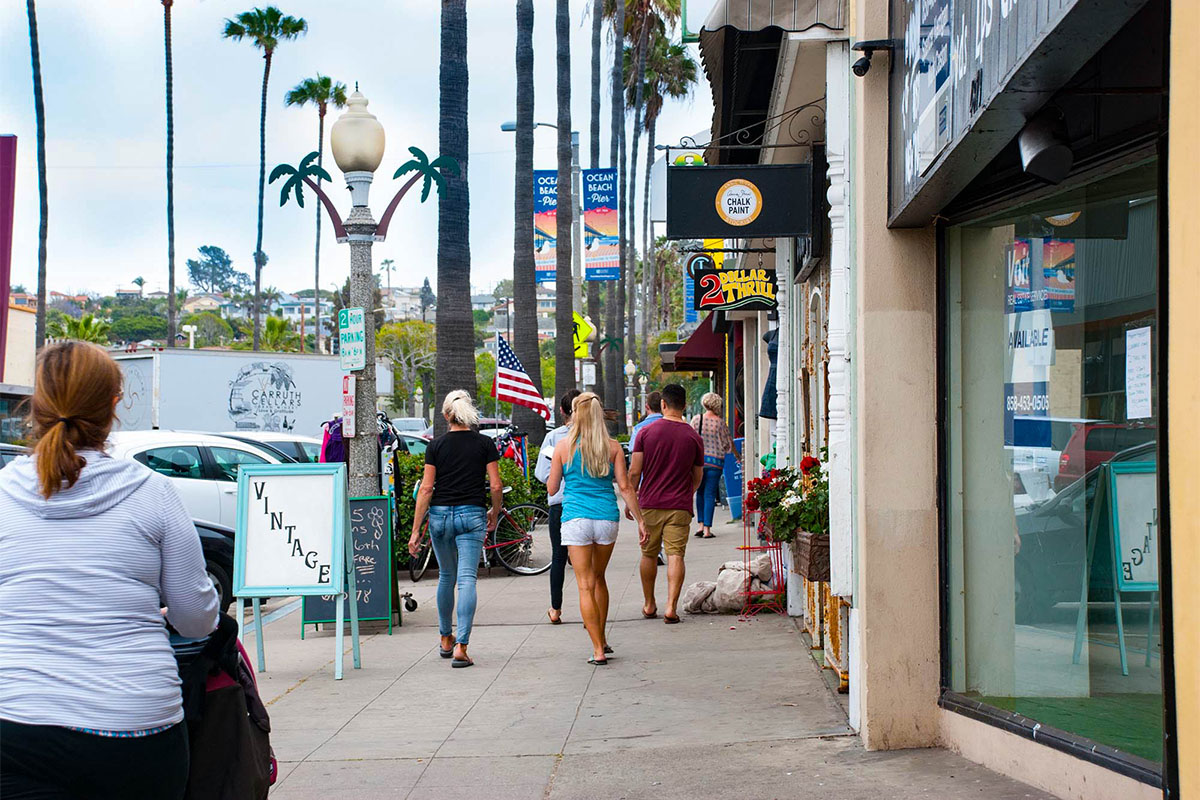 Ocean beach San Diego