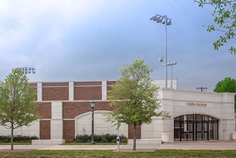 Turpin Stadium at Southern Methodist University in Dallas Texas